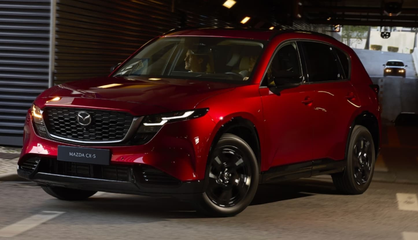 2026 Mazda CX-5 driving on the road