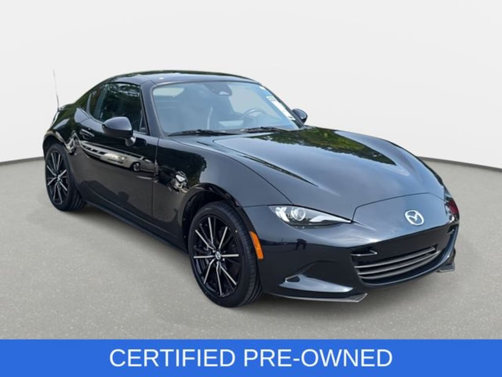 Certified 2025 Mazda MX-5 Miata RF Grand Touring Convertible