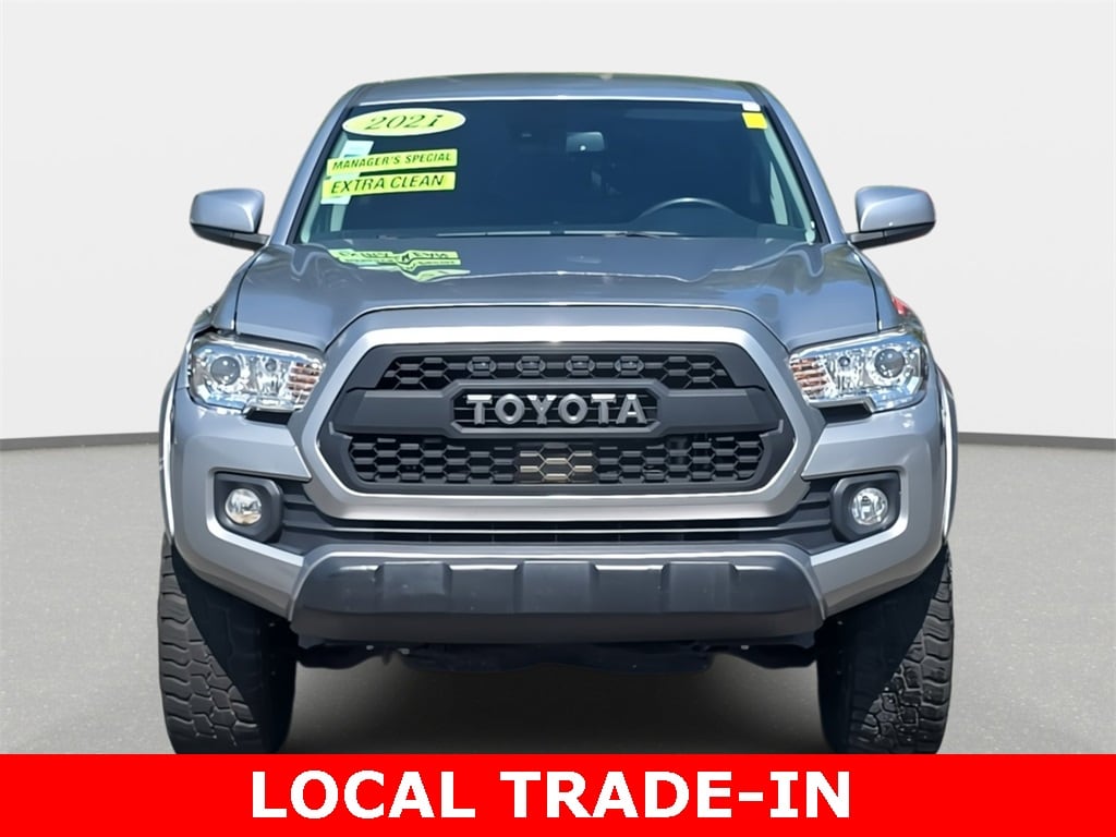 Used 2021 Toyota Tacoma SR5 with VIN 3TMAZ5CNXMM151073 for sale in Durham, NC