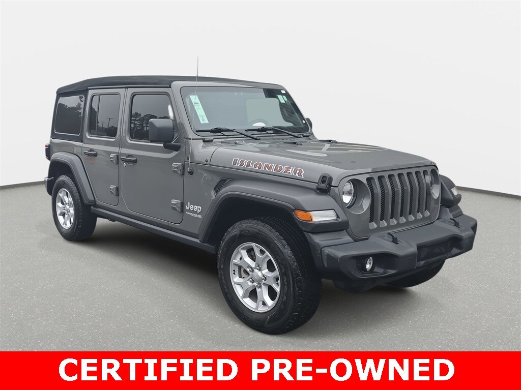 Certified 2021 Jeep Wrangler Unlimited Sport SUV
