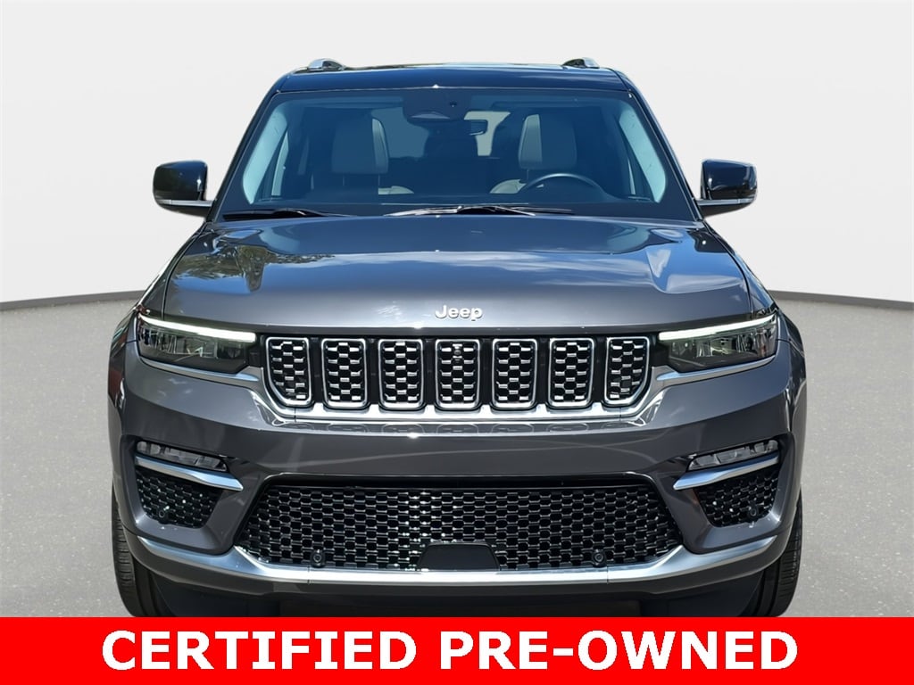 Certified 2022 Jeep Grand Cherokee Summit with VIN 1C4RJHET4N8536769 for sale in Durham, NC