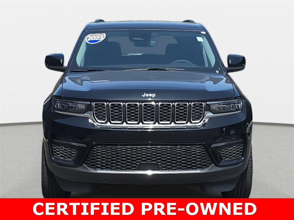Certified 2023 Jeep Grand Cherokee Laredo with VIN 1C4RJHAG8PC669527 for sale in Durham, NC