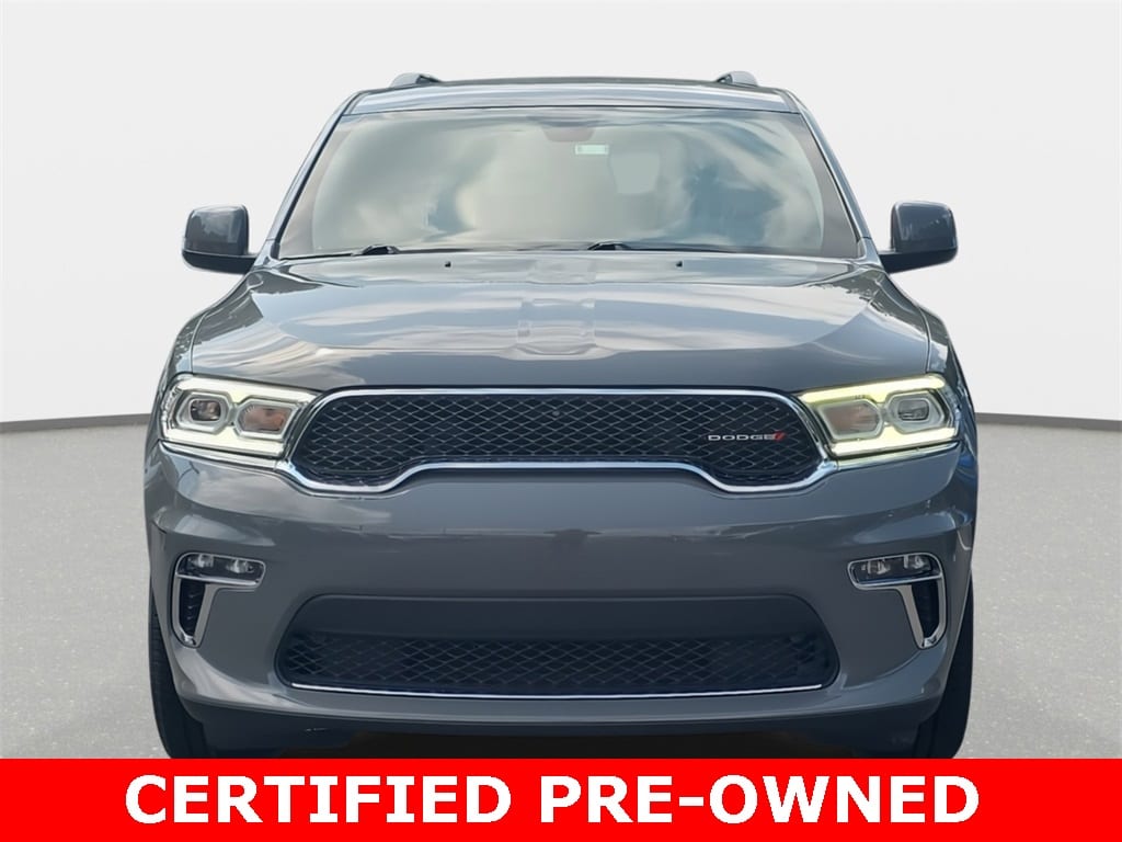 Certified 2021 Dodge Durango SXT Plus with VIN 1C4RDHAG5MC553947 for sale in Durham, NC