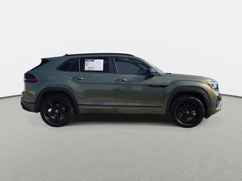 Certified 2025 Volkswagen Atlas Cross Sport 2.0T SEL R-Line Black SUV