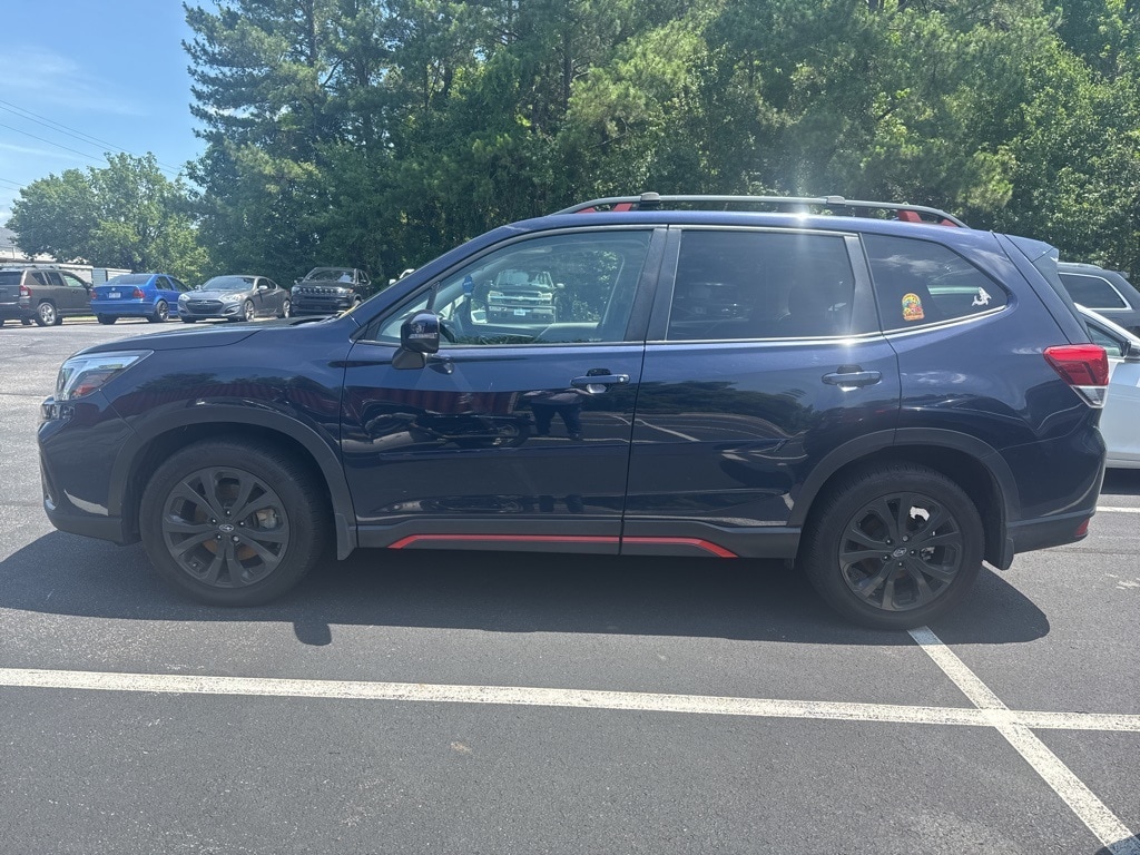 Used 2021 Subaru Forester Sport with VIN JF2SKARC3MH585865 for sale in Jacksonville, NC