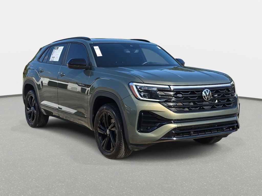 Certified 2025 Volkswagen Atlas Cross Sport 2.0T SEL R-Line Black SUV