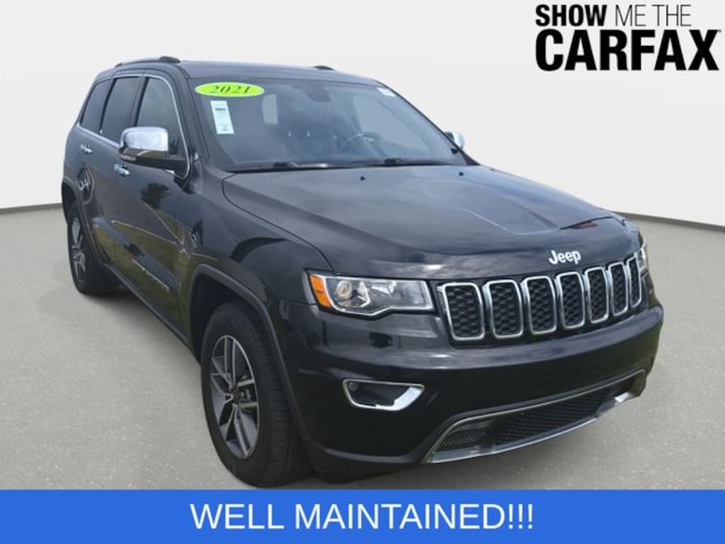 Used 2021 Jeep Grand Cherokee Limited SUV