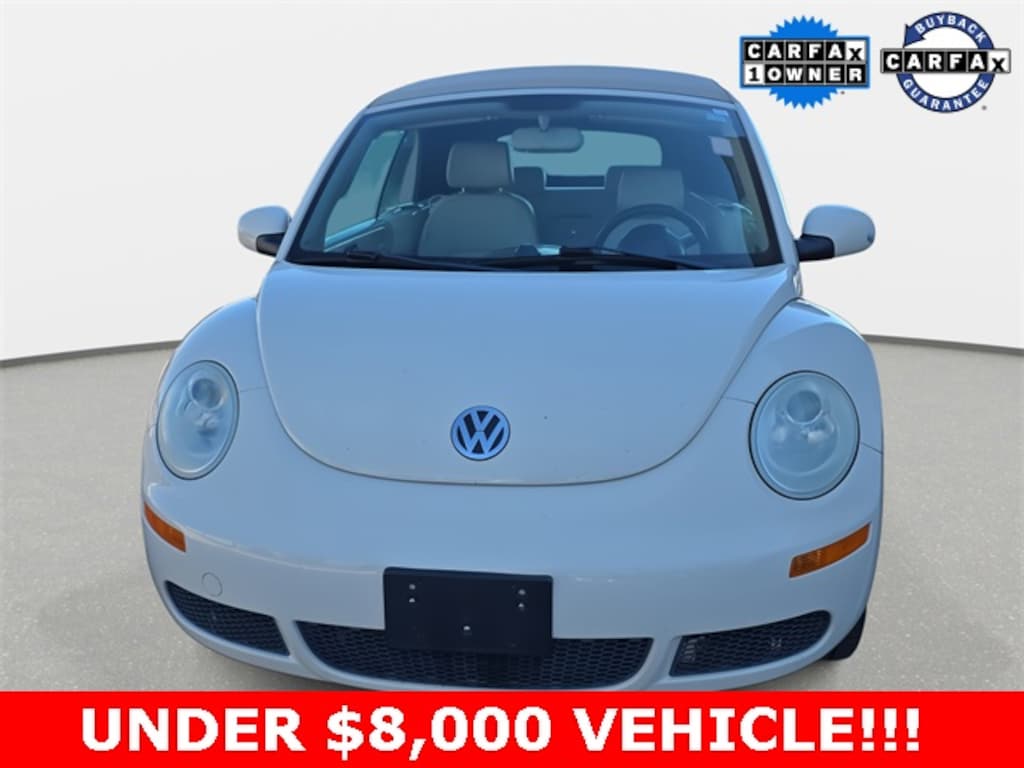 Used 2008 Volkswagen Beetle SE Convertible