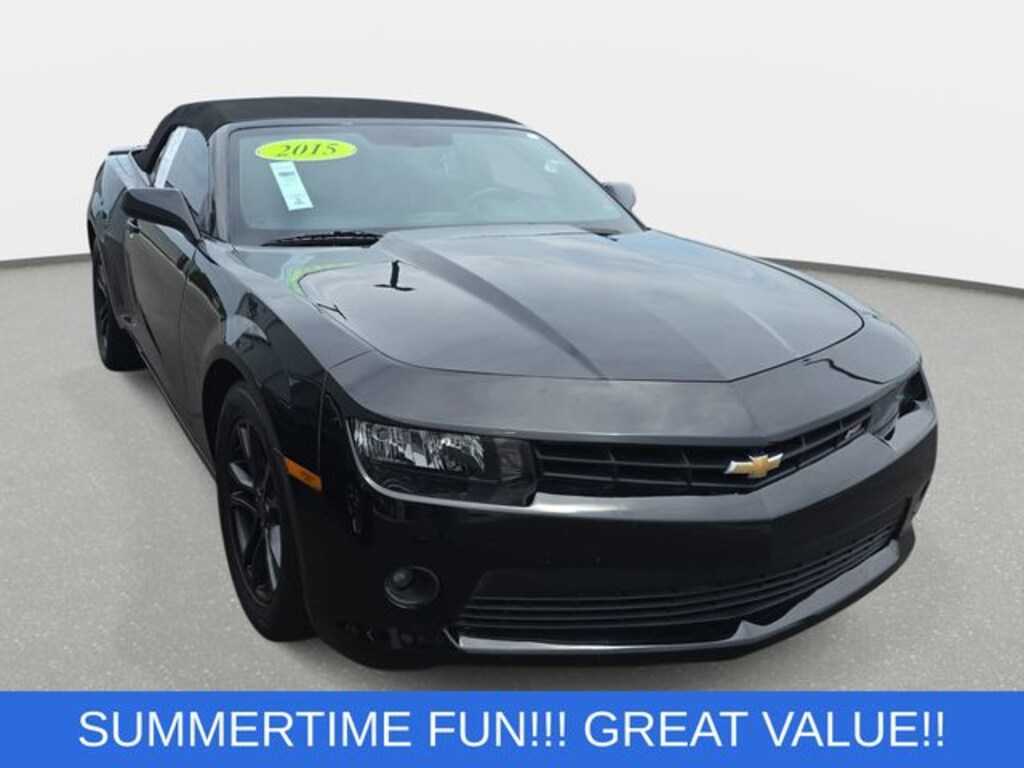 Used 2015 Chevrolet Camaro 1LT Convertible