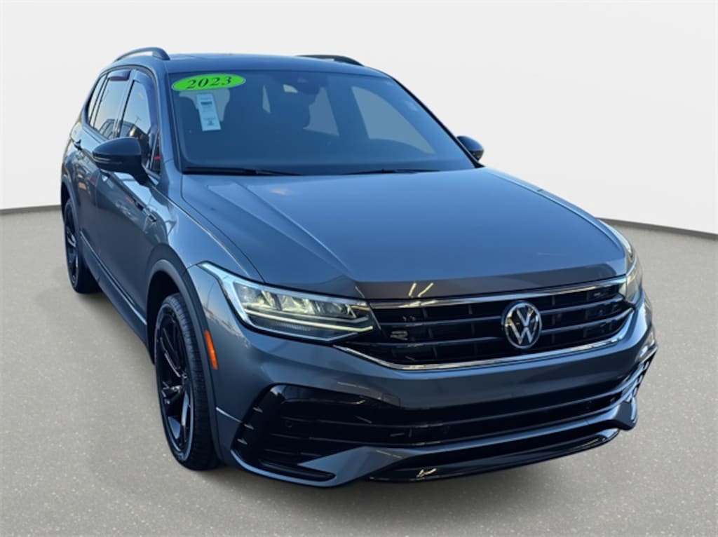 Certified 2023 Volkswagen Tiguan 2.0T SE R-Line Black SUV