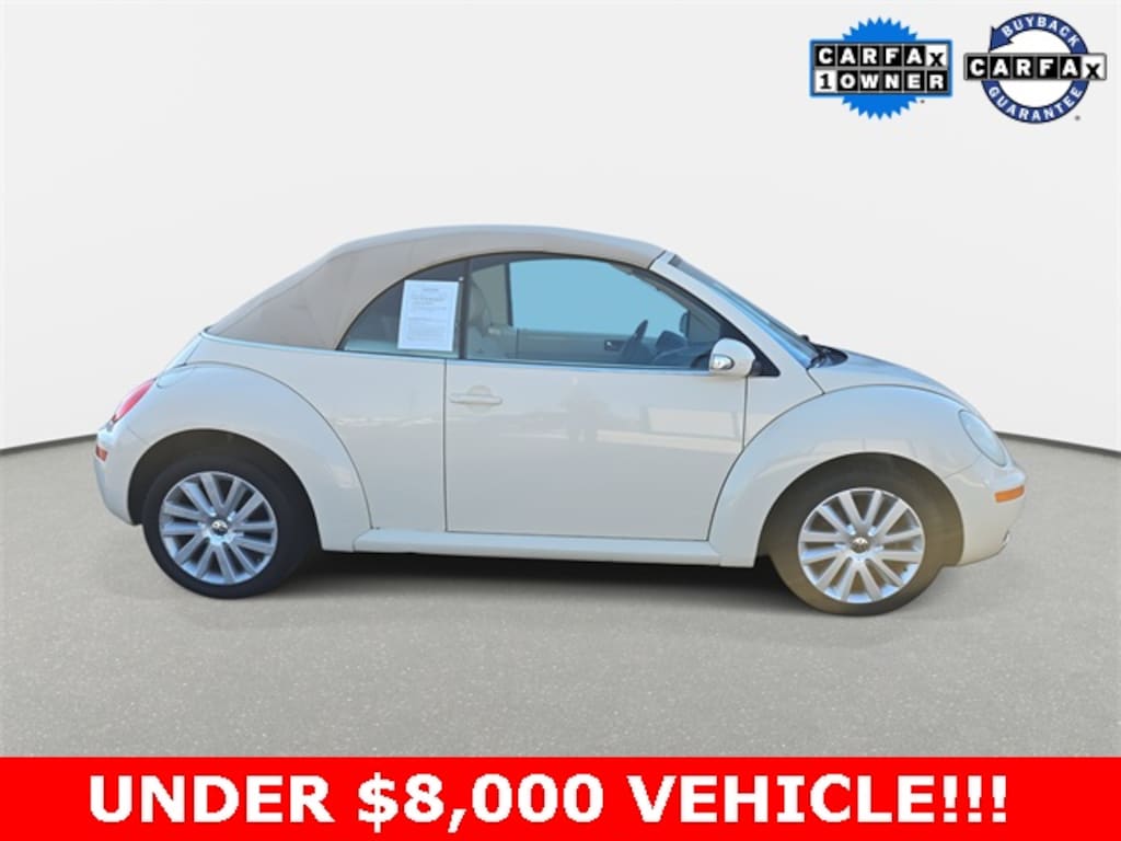 Used 2008 Volkswagen Beetle SE Convertible