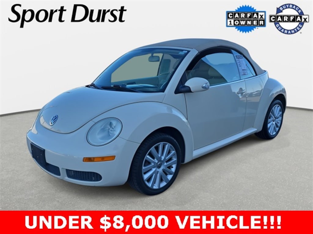 Used 2008 Volkswagen Beetle SE Convertible