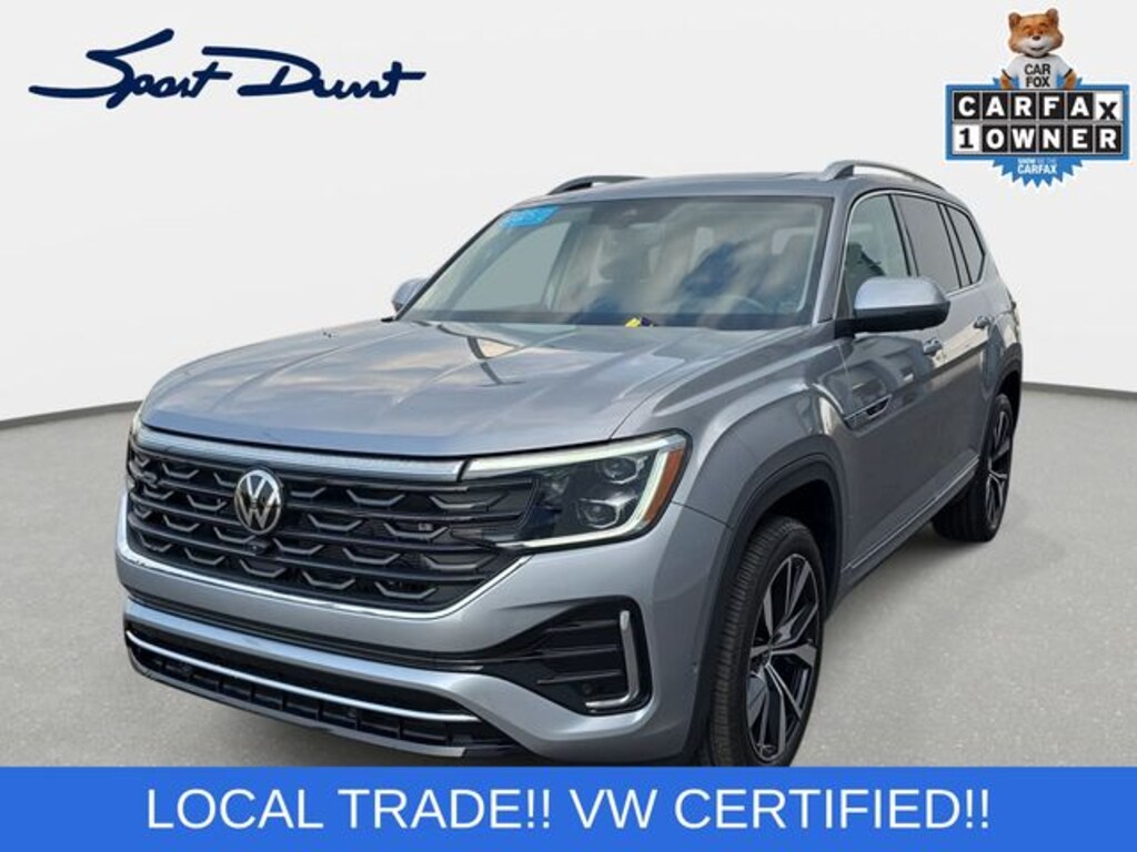 Certified 2025 Volkswagen Atlas 2.0T SEL Premium R-Line SUV