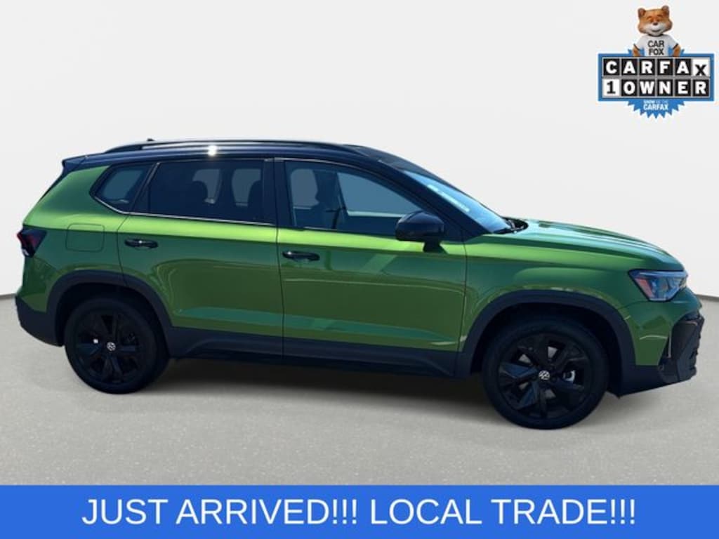Certified 2025 Volkswagen Taos 1.5T SE Black SUV