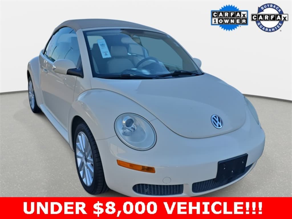 Used 2008 Volkswagen Beetle SE Convertible