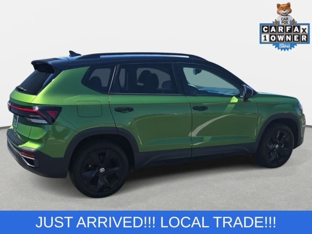 Certified 2025 Volkswagen Taos 1.5T SE Black SUV