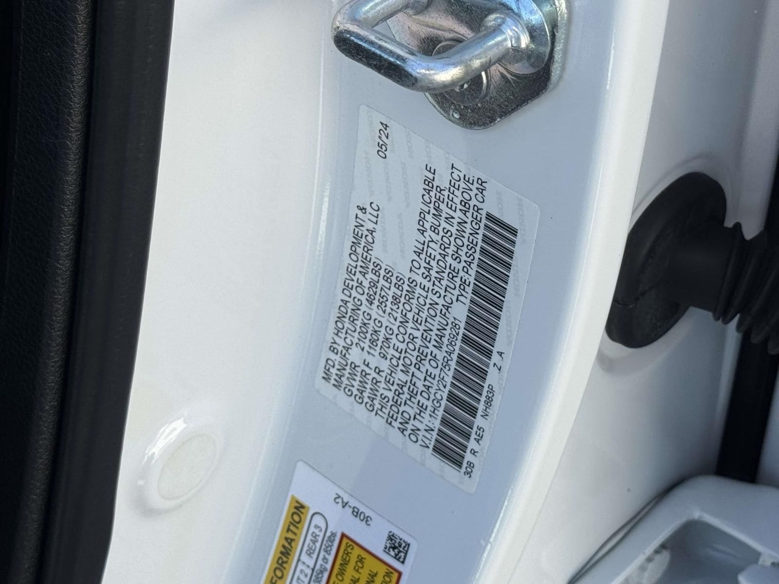 2024 Honda Accord Hybrid Sport-L - Photo 31