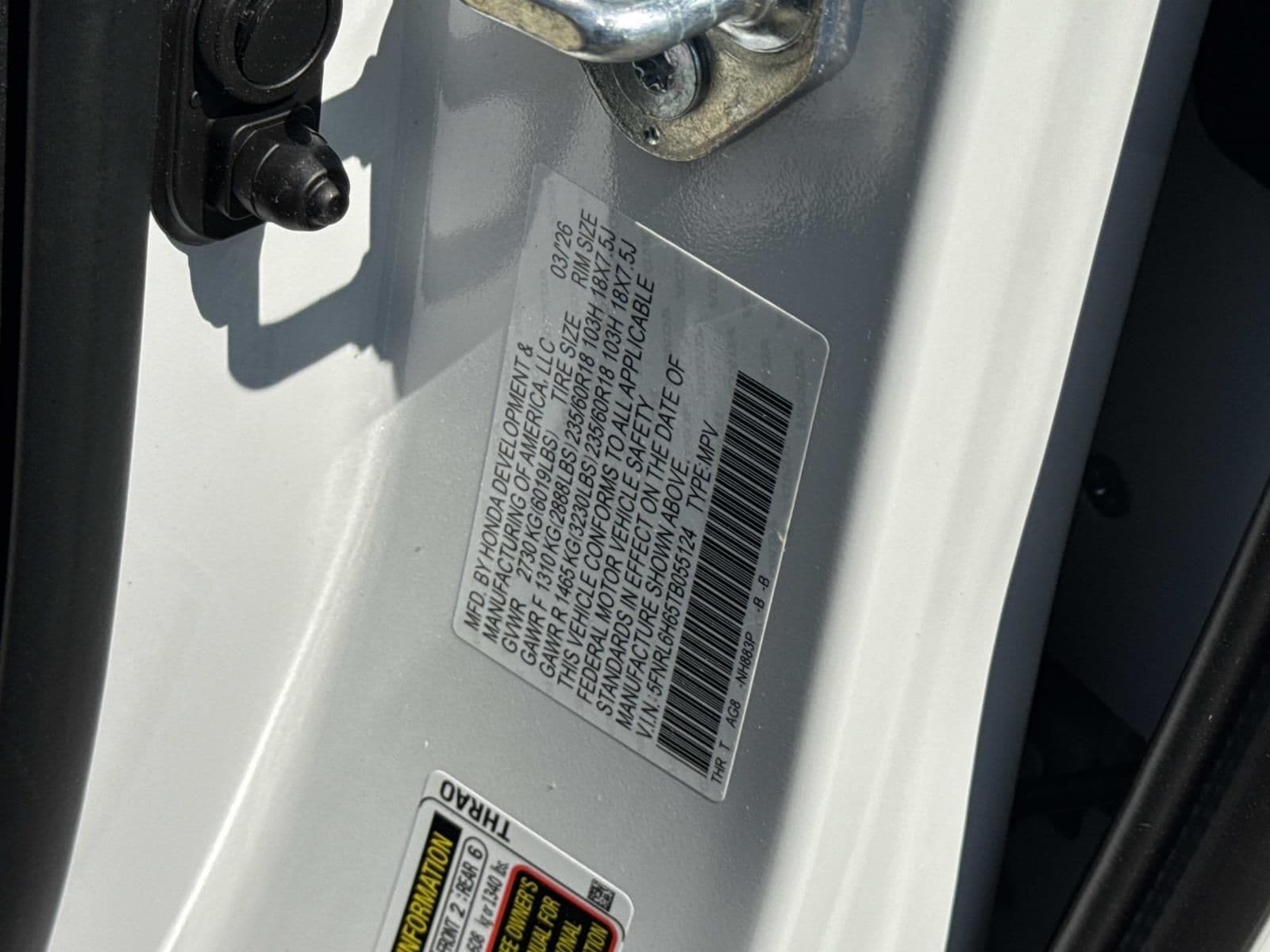 2026 Honda Odyssey EX-L - Photo 25