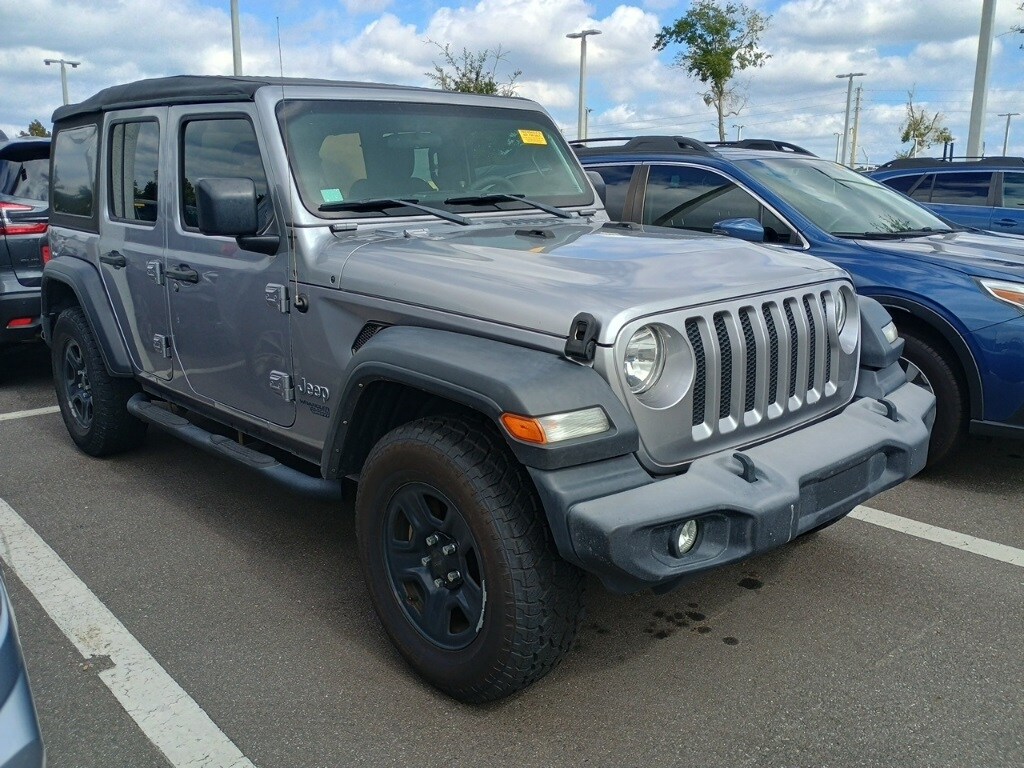 Used 2018 Jeep Wrangler Unlimited Sport 4x4 SUV