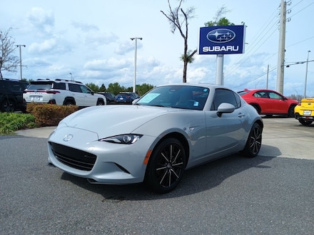 Featured Used 2025 Mazda MX-5 Miata RF Grand Touring Convertible for sale in Orlando, FL