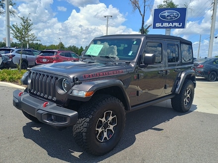Featured Used 2021 Jeep Wrangler Unlimited Rubicon SUV for sale in Orlando, FL