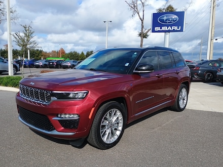 Featured Used 2022 Jeep Grand Cherokee 4xe Summit SUV for sale in Orlando, FL