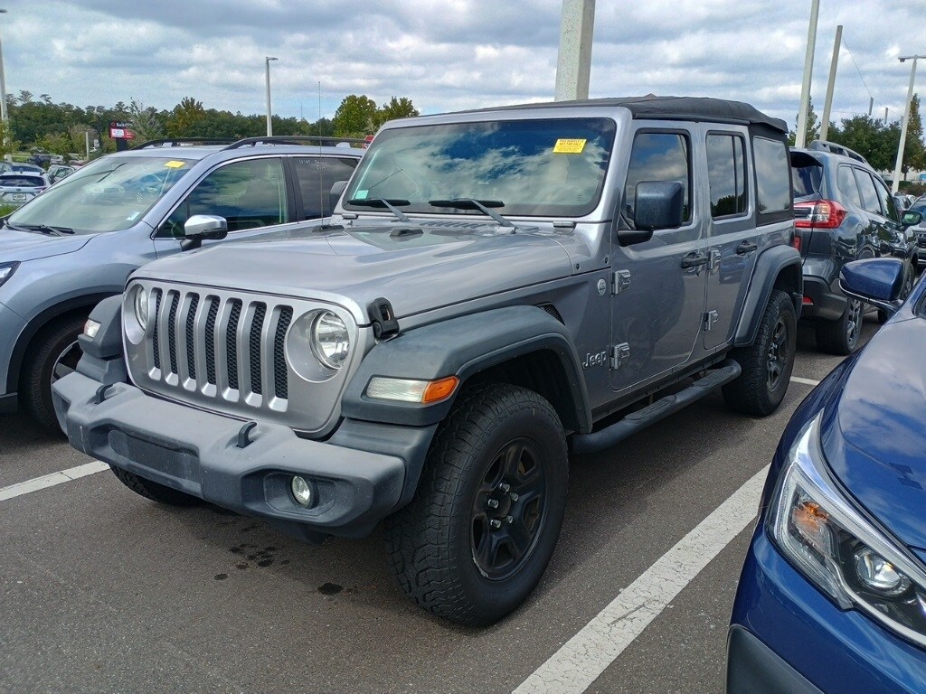 Used 2018 Jeep Wrangler Unlimited Sport 4x4 SUV