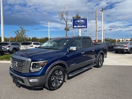 Featured Used 2023 Nissan Titan Platinum Reserve Truck Crew Cab for sale in Orlando, FL