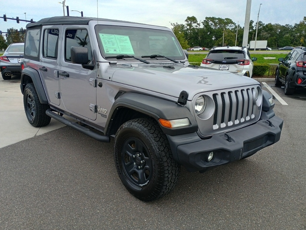 Used 2018 Jeep Wrangler Unlimited Sport 4x4 SUV