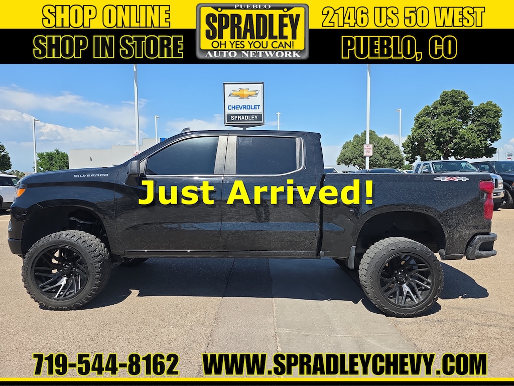 Used 2024 Chevrolet Silverado 1500 Custom Truck Crew Cab