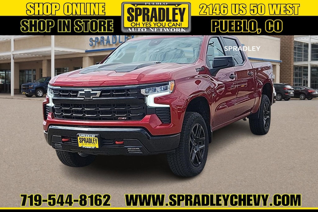 New 2025 Chevrolet Silverado 1500 LT Trail Boss Truck Crew Cab