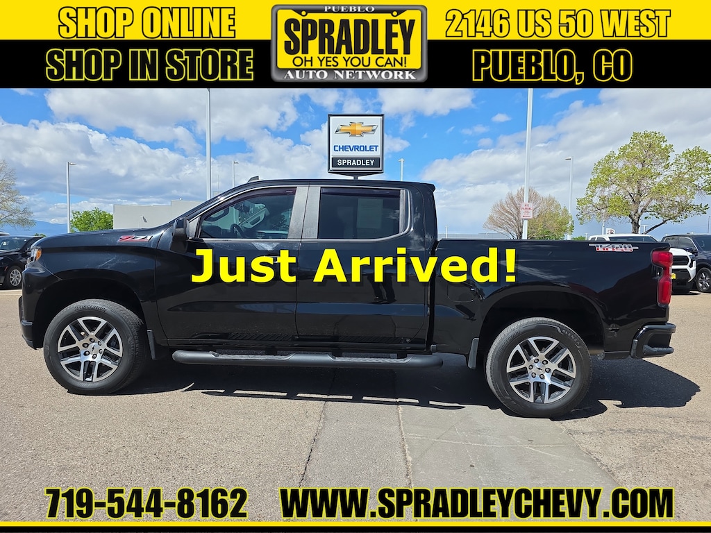 Used 2020 Chevrolet Silverado 1500 LT Trail Boss Truck Crew Cab