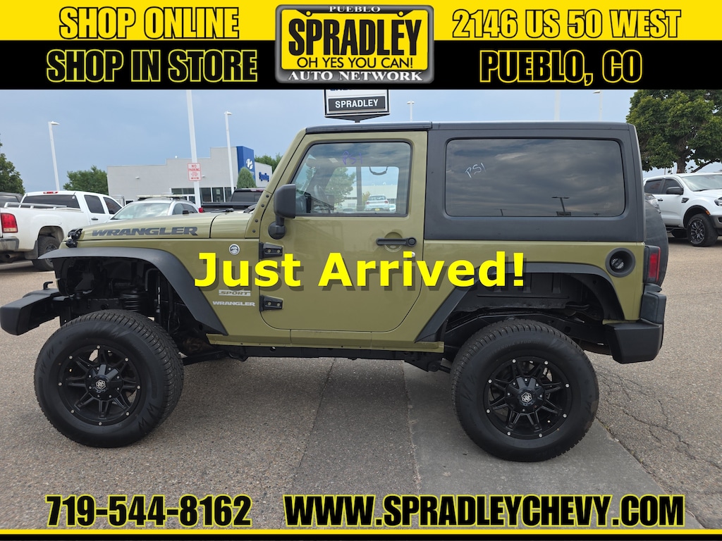 Used 2013 Jeep Wrangler Sport SUV