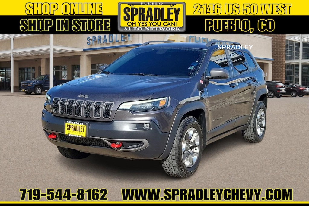 Used 2019 Jeep Cherokee Trailhawk 4x4 SUV