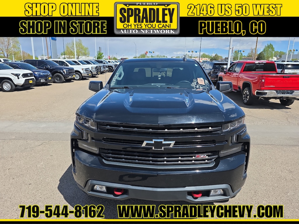 Used 2020 Chevrolet Silverado 1500 LT Trail Boss Truck Crew Cab