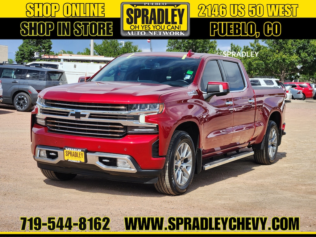Used 2022 Chevrolet Silverado 1500 LTD High Country Truck Crew Cab