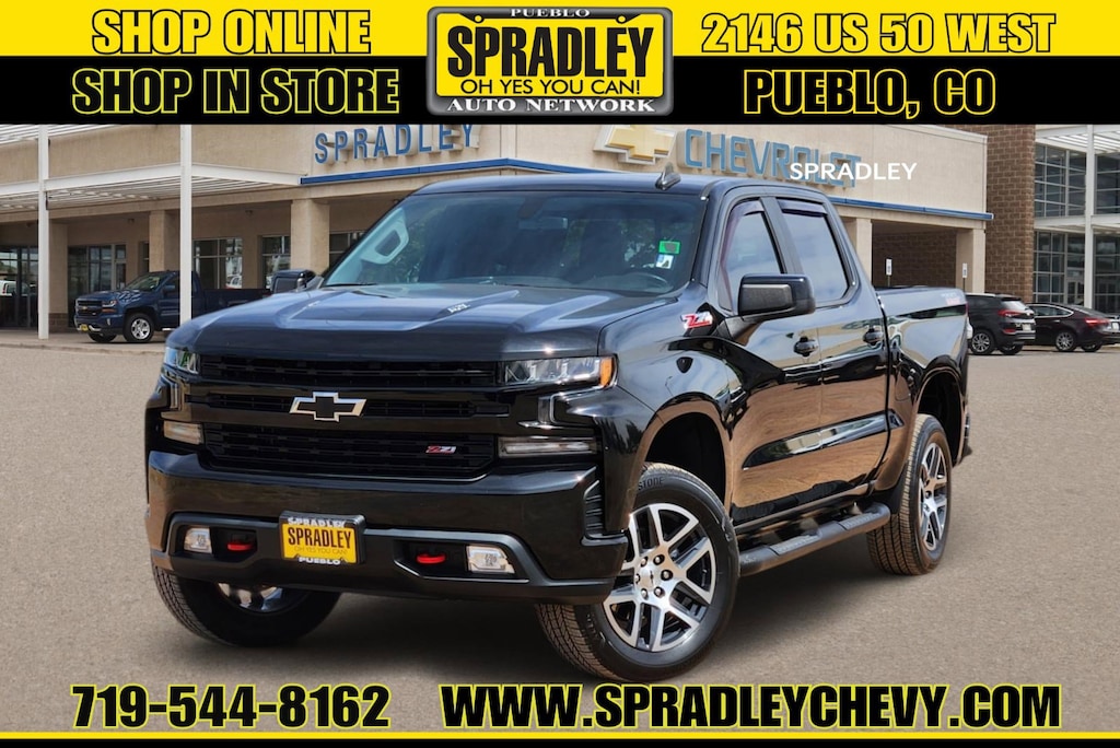 Used 2020 Chevrolet Silverado 1500 LT Trail Boss Truck Crew Cab