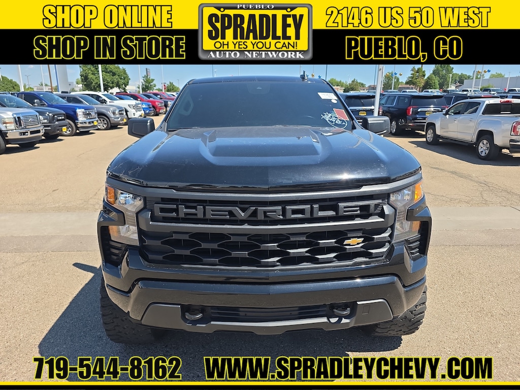 Used 2024 Chevrolet Silverado 1500 Custom Truck Crew Cab