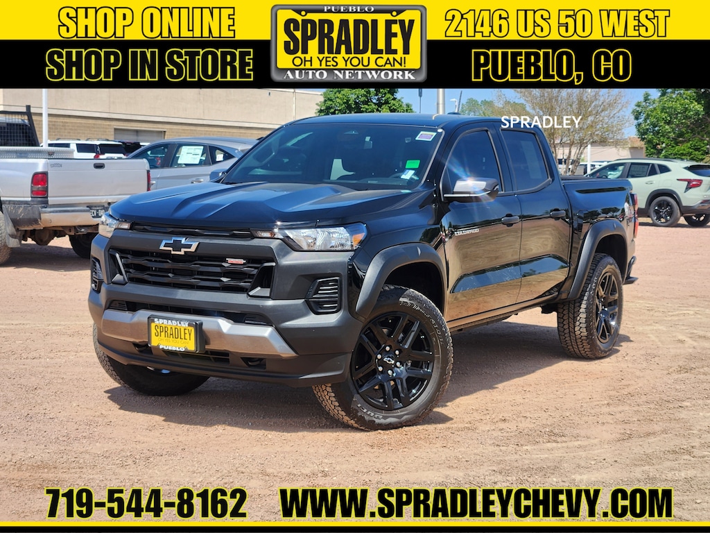 Certified 2025 Chevrolet Colorado Trail Boss Truck Crew Cab