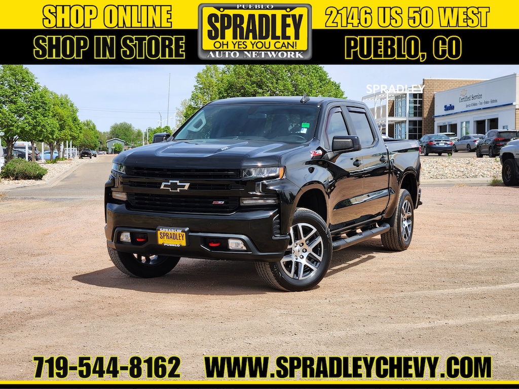 Used 2020 Chevrolet Silverado 1500 LT Trail Boss Truck Crew Cab