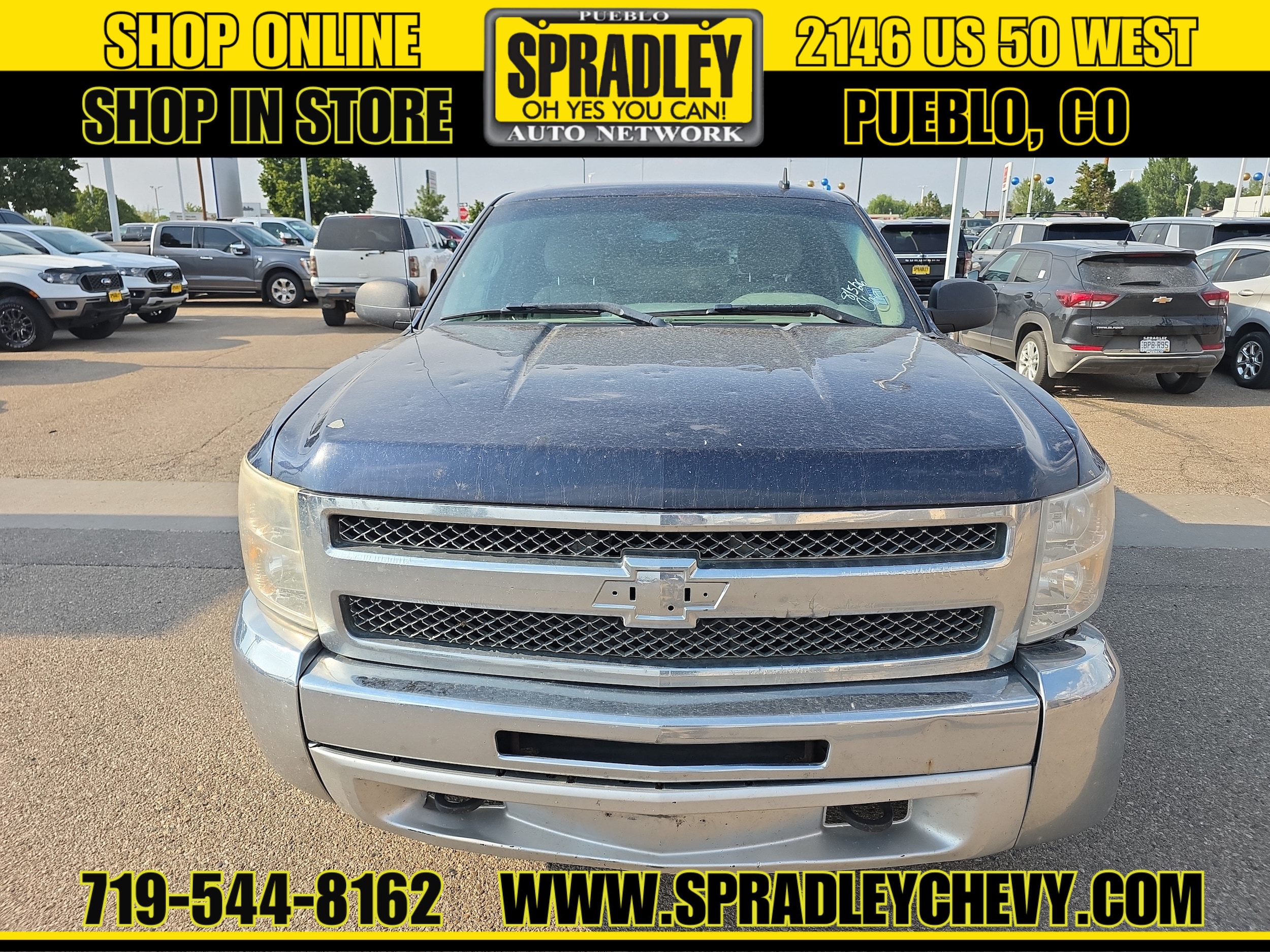Used 2012 Chevrolet Silverado 1500 LT with VIN 3GCPKSE70CG195219 for sale in Pueblo, CO