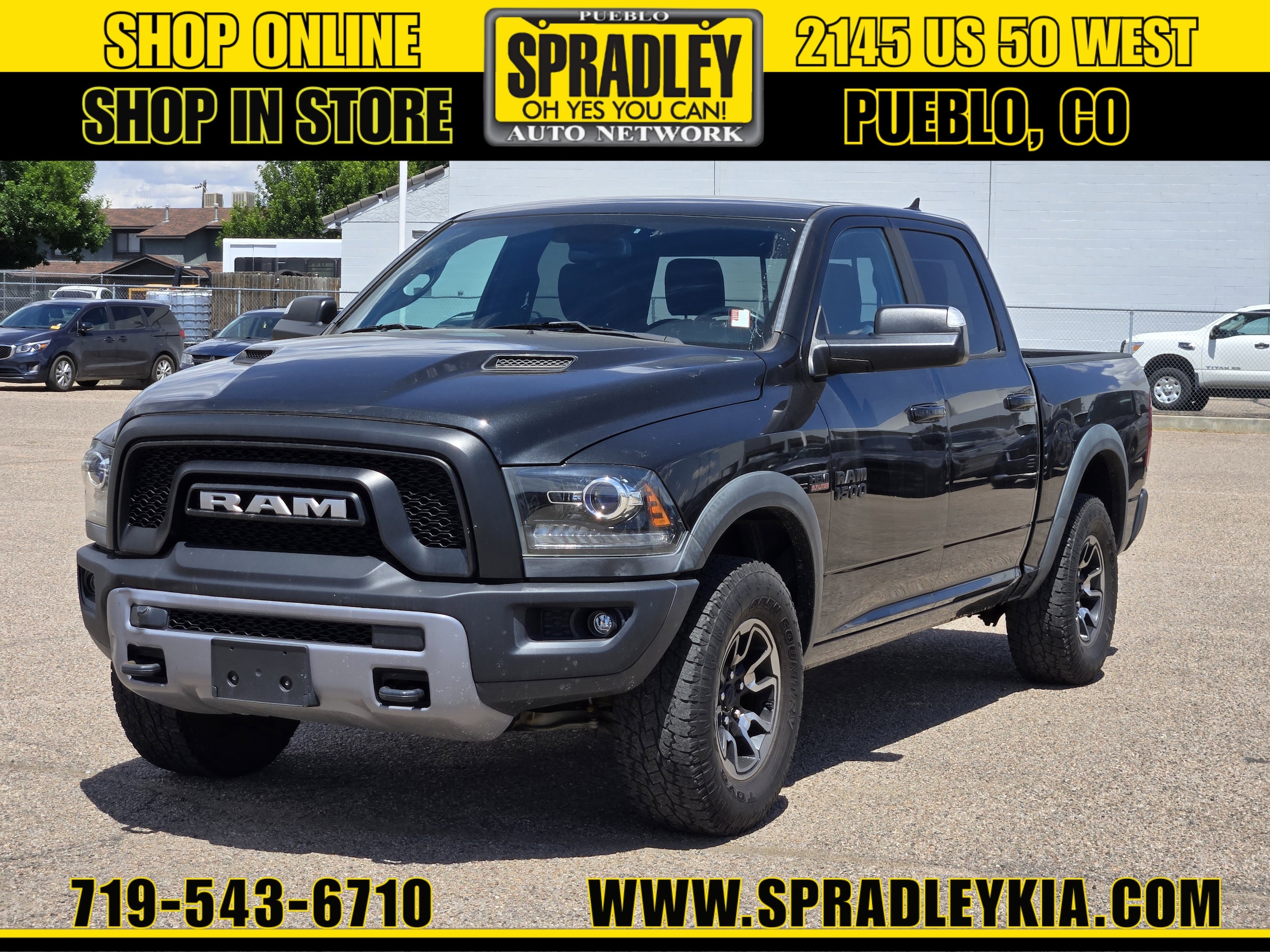 2016 RAM 1500 Rebel 4x4 Crew Cab 5'7's photo