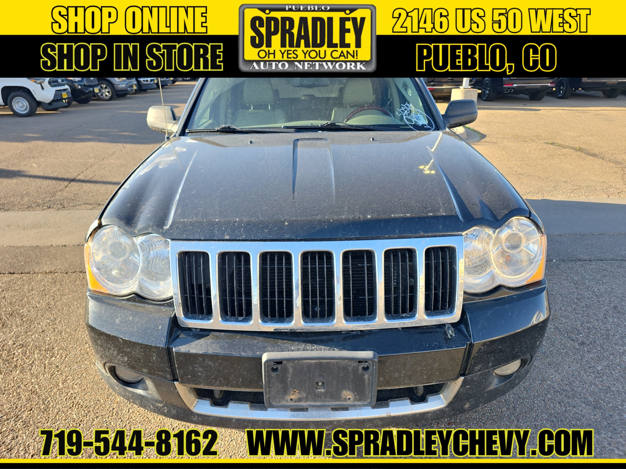 Used 2009 Jeep Grand Cherokee Overland with VIN 1J8HR68TX9C537859 for sale in Pueblo, CO