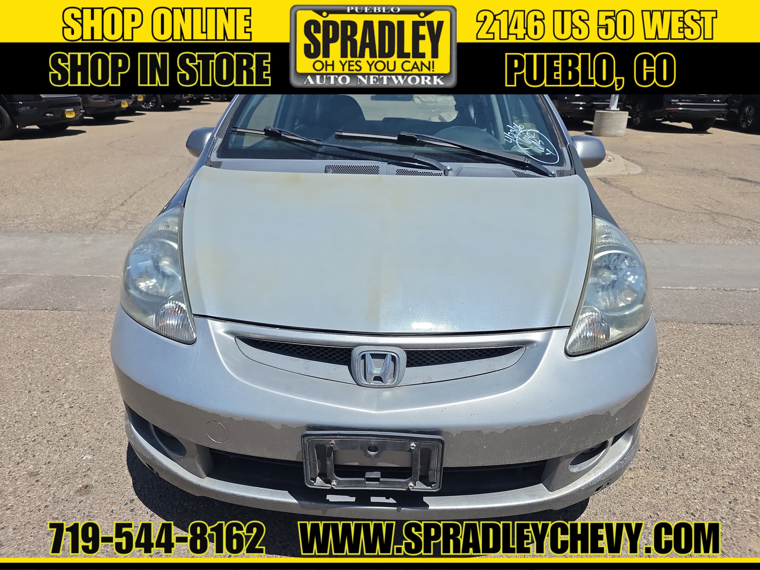 Used 2008 Honda Fit Sport with VIN JHMGD38638S009321 for sale in Pueblo, CO