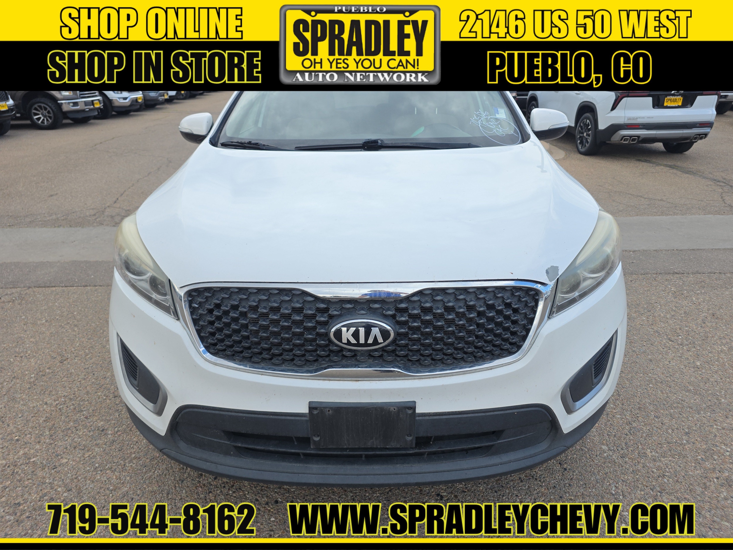 Used 2017 Kia Sorento LX with VIN 5XYPG4A59HG207021 for sale in Pueblo, CO