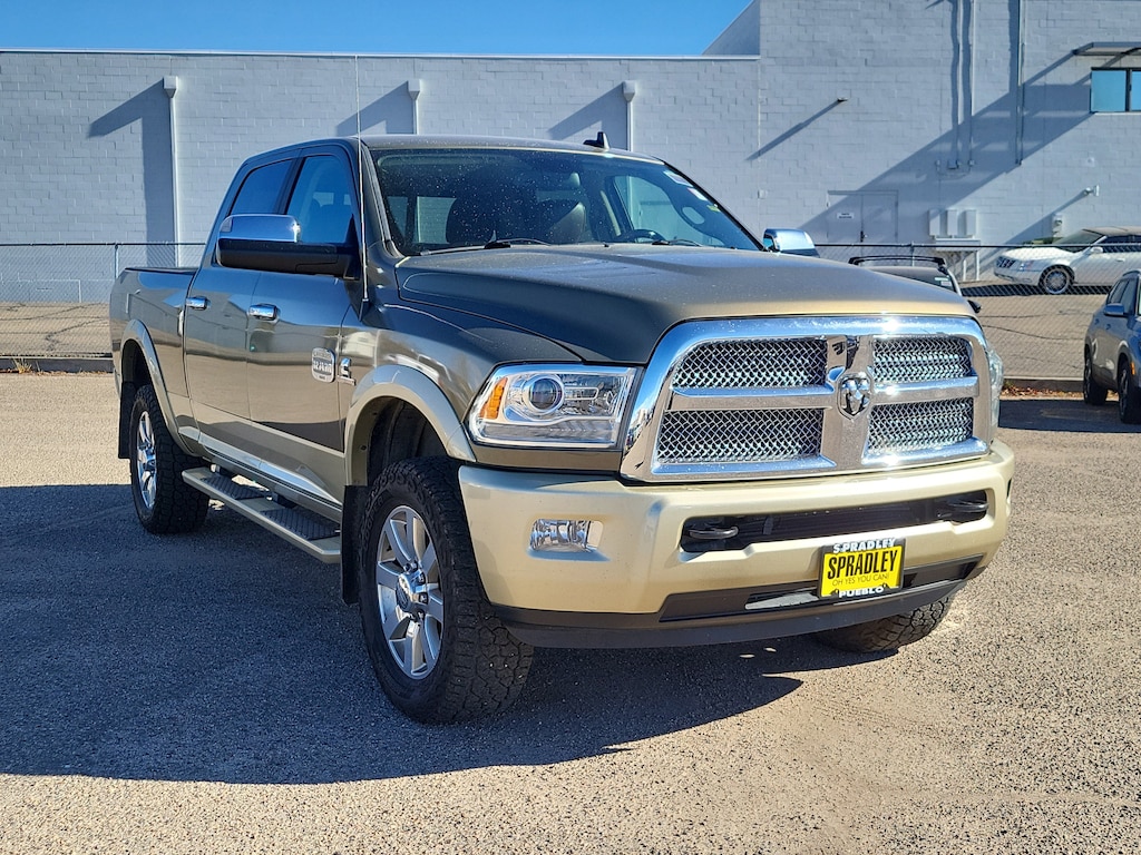 Used 2015 Ram 3500 Longhorn Truck Crew Cab