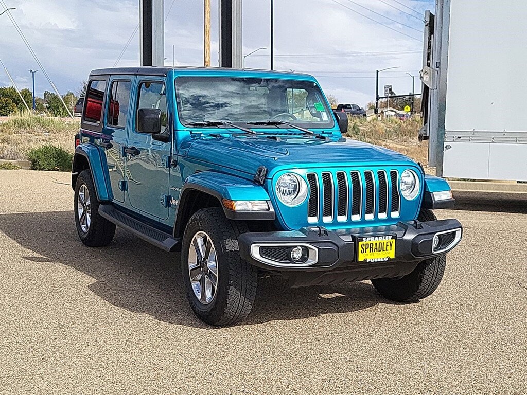 Used 2019 Jeep Wrangler Unlimited Sahara 4x4 SUV