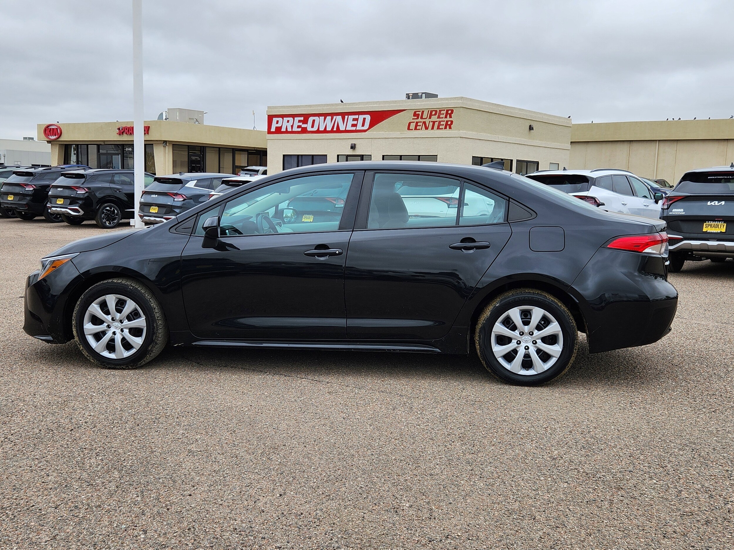 Used 2022 Toyota Corolla LE with VIN 5YFEPMAE5NP328479 for sale in Pueblo, CO