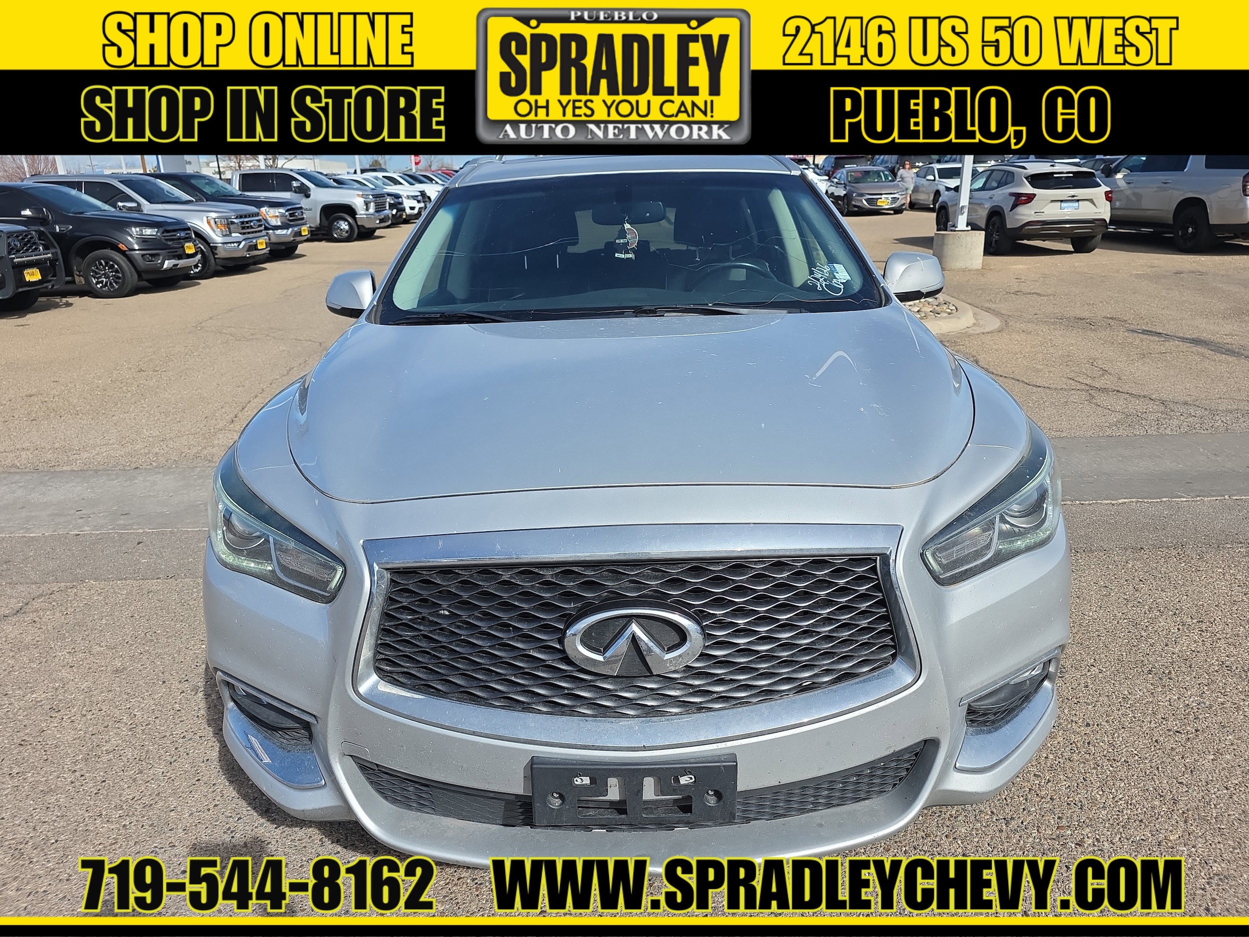 Used 2018 INFINITI QX60 Base with VIN 5N1DL0MMXJC502273 for sale in Pueblo, CO