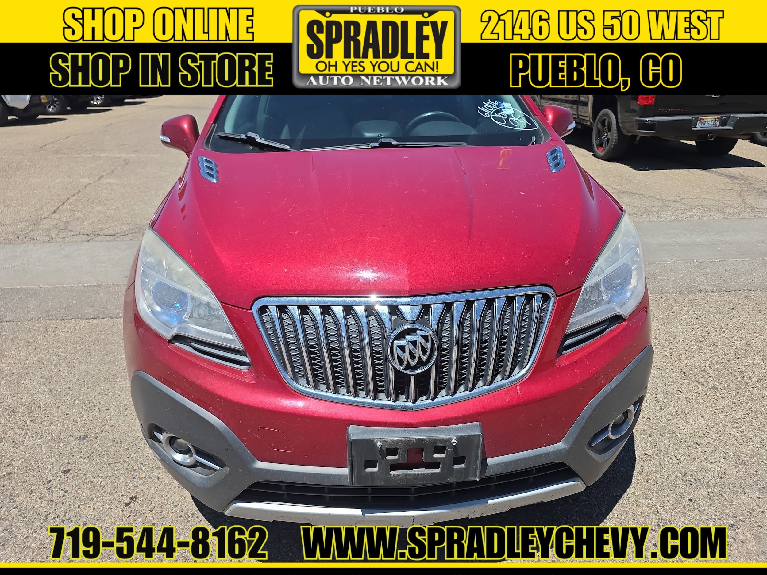 Used 2014 Buick Encore Convenience with VIN KL4CJFSB7EB566898 for sale in Pueblo, CO